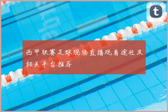 西甲联赛足球现场直播观看途径及相关平台推荐