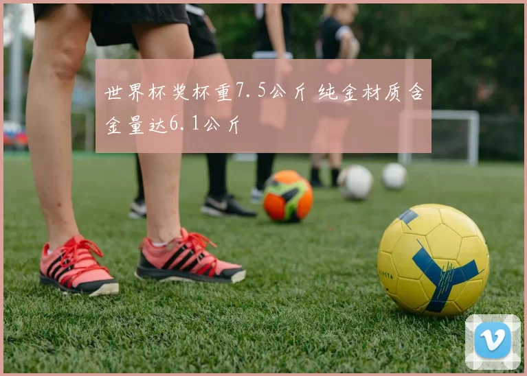 世界杯奖杯重7.5公斤 纯金材质含金量达6.1公斤