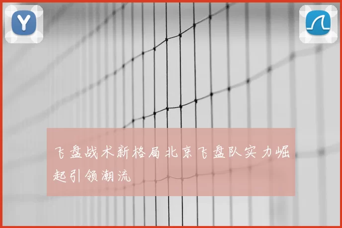 飞盘战术新格局北京飞盘队实力崛起引领潮流