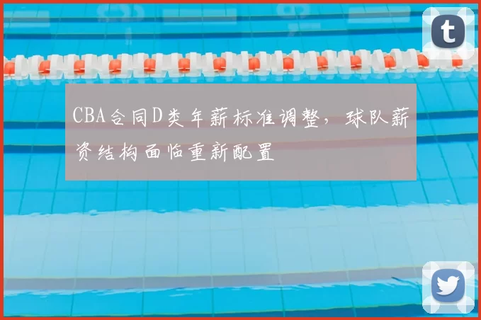 CBA合同D类年薪标准调整,球队薪资结构面临重新配置