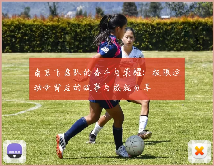 南京飞盘队的奋斗与荣耀:极限运动会背后的故事与成就分享