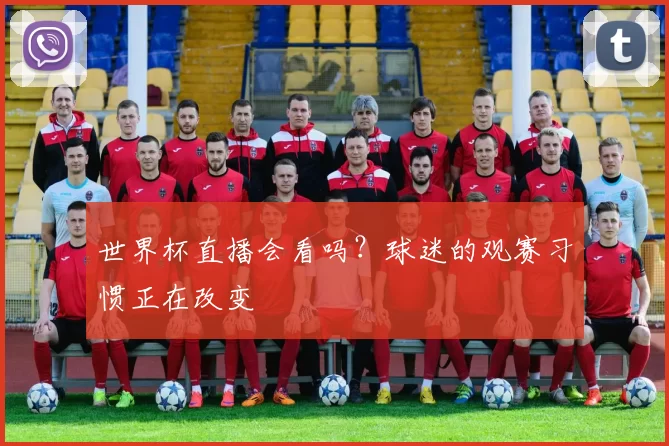 世界杯直播会看吗?球迷的观赛习惯正在改变